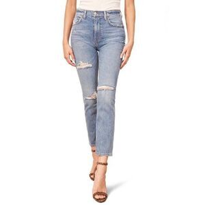 Reformation High Waisted Julia Jean Distressed  Antigua wash Size 26 Denim Boho